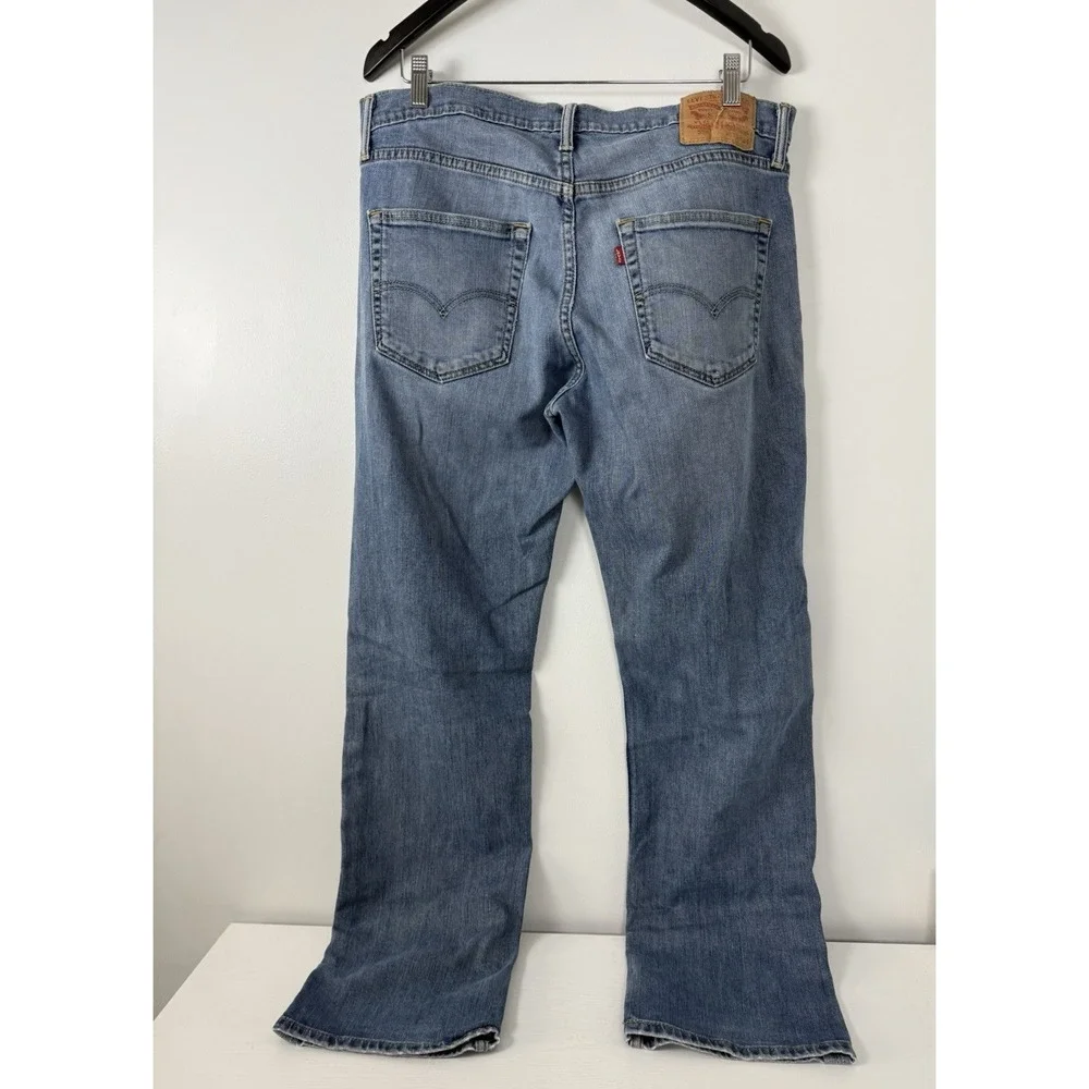 Levi's 559 Relaxed Straight 33x34 Jeans Men's Mid Rise Blue‎ Denim